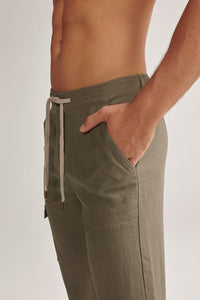 Îlot, Cargo pants, Ref.PH46042, Linen, Pant
