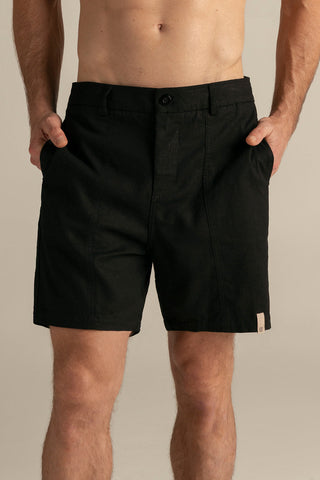 Îlot Internacional, Linen bermuda, Summer, Beach, Men's clothing