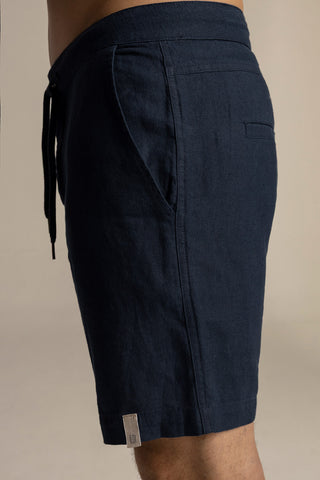 Linen riviera bermuda