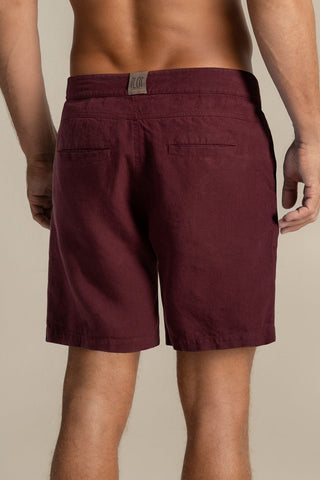 Îlot Internacional, Riviera linen bermuda, Men's Bermuda shorts, Summer, Beach, Men's clothing