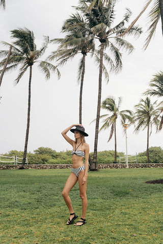 Bandeau bikini top