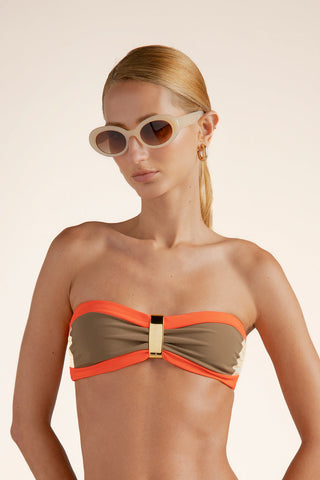 Touché Internacional, Balneaire, Bandeau bikini top, Women's swimwear, Summer, Beach