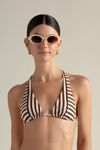 Touché Internacional, Large triangle bikini top, Balneaire, Touché Swimwear