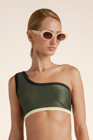 Touché Internacional, Balneaire, One-shoulder bikini top, Women's swimwear, Summer, Beach
