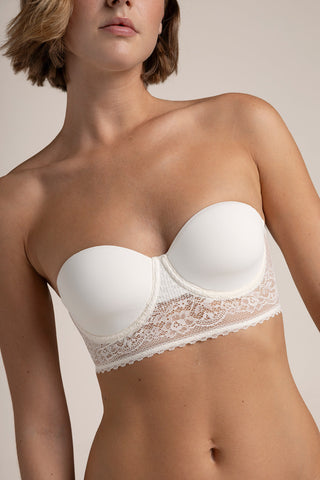 Touché Internacional, Strapless bra with cups, Lingerie, women’s lingerie, underwear