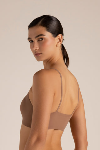 Triangle bra  with  cups