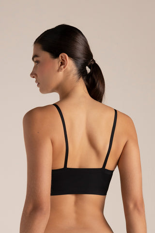 Triangle bra  with  cups