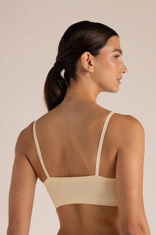 Triangle bra  with  cups