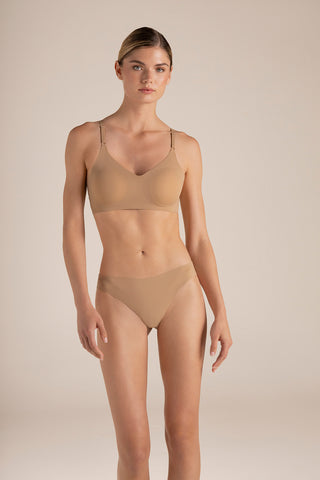 Triangle bra  with  cups