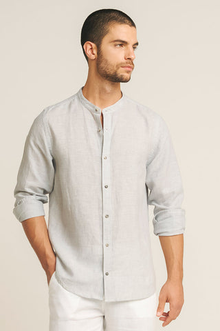 Îlot, Linen blend shirt, Ref. SH17051, Îlot/Men, Shorts Men