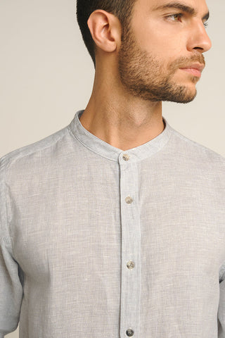 Îlot, Linen blend shirt, Ref. SH17051, Îlot/Men, Shorts Men