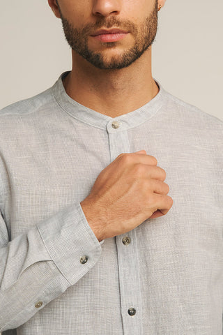 Îlot, Linen blend shirt, Ref. SH17051, Îlot/Men, Shorts Men