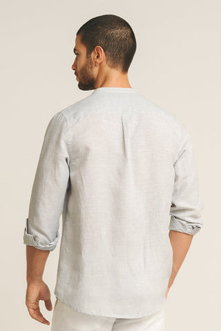 Îlot, Linen blend shirt, Ref. SH17051, Îlot/Men, Shorts Men