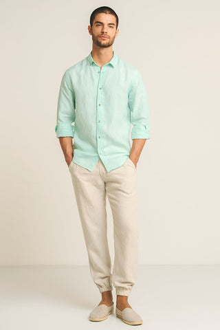 Îlot, Linen shirt, Ref. SH21051, Linen, Shirt Men