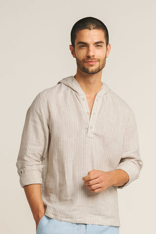 Îlot, Linen shirt, Ref. SH23051, Îlot/Men, Linen, Shirt Men