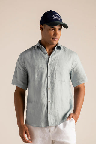 Îlot Internacional, Classic fit linen shirt, , Summer, Beach, Men's Clothing, Cool, For Any Occasion
