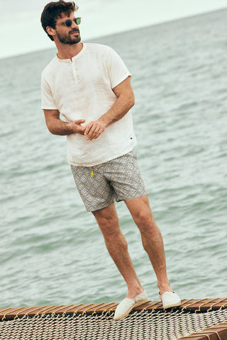 Îlot Internacional, Peninsula swim shorts, Summer, Beach, Men's clothing