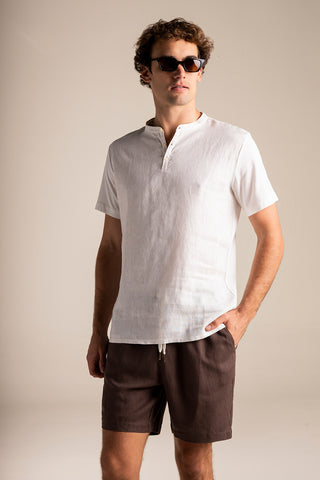 Linen shorts