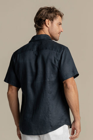 Îlot Colombia, Linen shirt, Men's shirt, Summer, Beach, Men's clothing