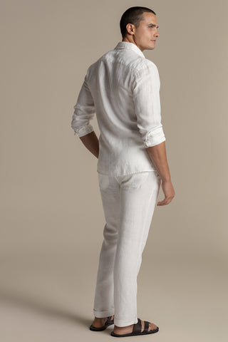 Linen guayabera shirt