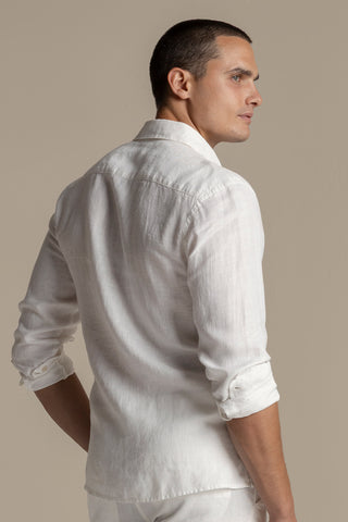 Linen guayabera shirt