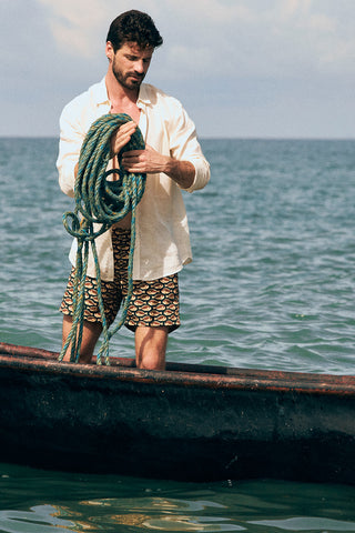 Bora bora linen shirt