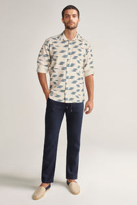 Îlot, Cotton/linen shirt, Ref.SH92042, Linen, Shirt Men