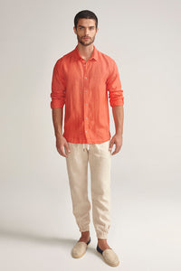 Îlot, Linen shirt, Ref.SH98042, Linen, Shirt Men