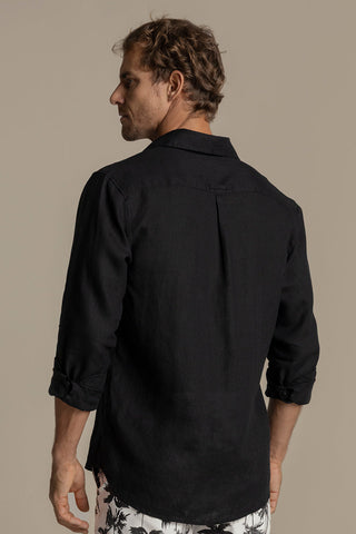 Îlot Internacional, Bora bora linen shirt , Men's shirt, Summer, Beach, Men's clothing