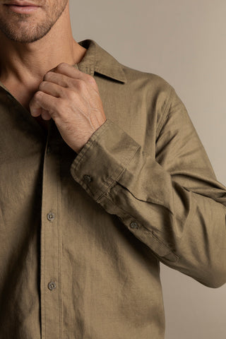 Îlot Internacional, Bora bora linen shirt , Men's shirt, Summer, Beach, Men's clothing