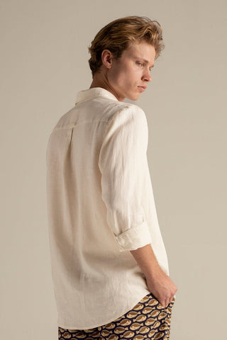 Îlot Internacional, Bora bora linen shirt , Summer, Beach, Men's clothing