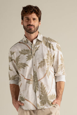 Îlot Internacional, Bora bora Linen shirt , Summer, Beach, Men's clothing