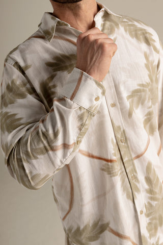 Îlot Internacional, Bora bora Linen shirt , Summer, Beach, Men's clothing