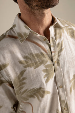 Îlot Internacional, Bora bora Linen shirt , Summer, Beach, Men's clothing