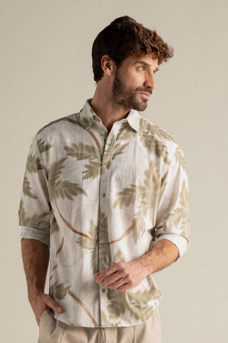Îlot Internacional, Bora bora Linen shirt , Summer, Beach, Men's clothing