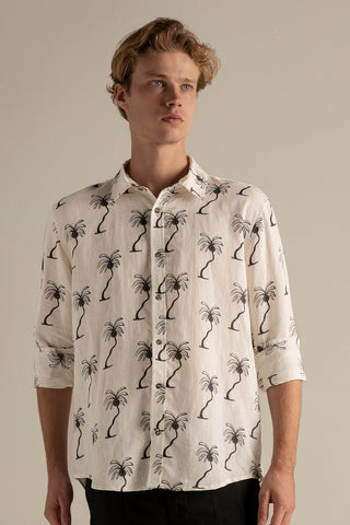Îlot Internacional, Bora bora linen shirt , Summer, Beach, Men's clothing