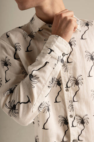 Îlot Internacional, Bora bora linen shirt , Summer, Beach, Men's clothing
