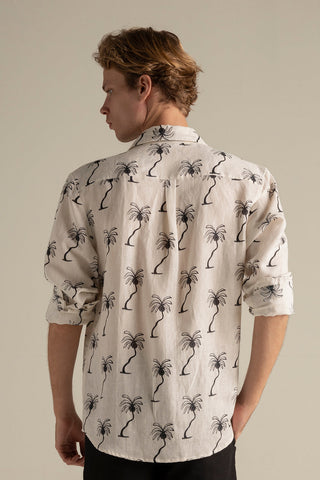Îlot Internacional, Bora bora linen shirt , Summer, Beach, Men's clothing