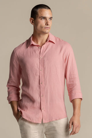 Îlot Internacional, Canaria linen shirt, Men's shirt, Summer, Beach, Men's clothing