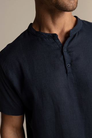 Linen/cotton t-shirt