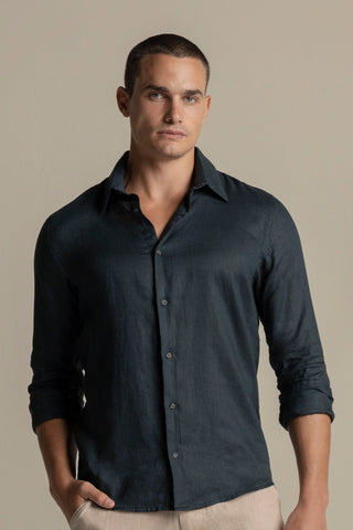 Îlot Colombia, Fiji prive linen shirt, Men's shirt, Summer, Beach, Men's clothing