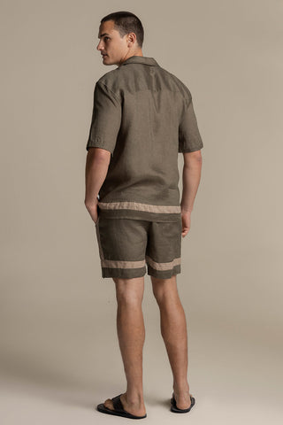 Îlot Internacional, Ibiza linen shirt, Men's shirt, Summer, Beach, Men's clothing