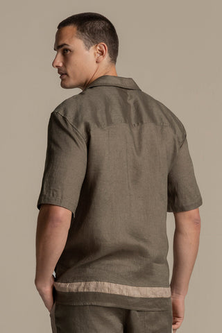 Îlot Internacional, Ibiza linen shirt, Men's shirt, Summer, Beach, Men's clothing