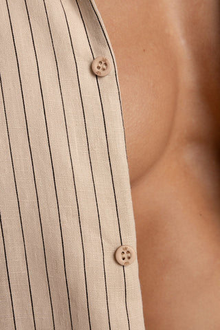 Îlot Internacional, Ibiza linen shirt, Men's shirt, Summer, Beach, Men's clothing