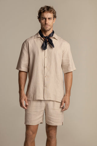 Faro linen shorts
