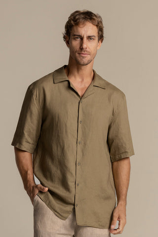 Îlot Internacional, Ibiza linen shirt, Men's shirt, Summer, Beach, Men's clothing