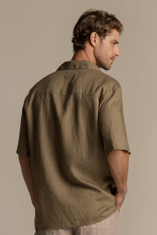 Îlot Internacional, Ibiza linen shirt, Men's shirt, Summer, Beach, Men's clothing