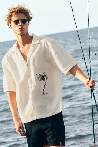 Ibiza linen shirt