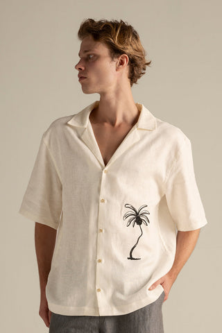 Îlot Internacional, Ibiza linen shirt, Summer, Beach, Men's clothing