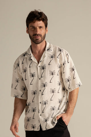 Îlot Internacional, Ibiza linen shirt, Summer, Beach, Men's clothing